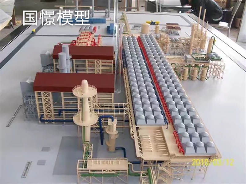 广汉县工业模型