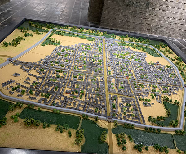 广汉县建筑模型
